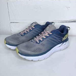 Hoka One One Clifton 6 Womens Sz 9.5 1102873 Blue